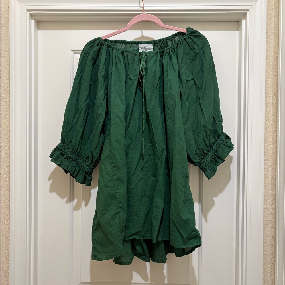 HolyClothing Brigid Tunic Huntress Green